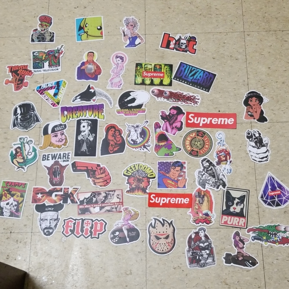 HypeBeast skateboard stickers lot
